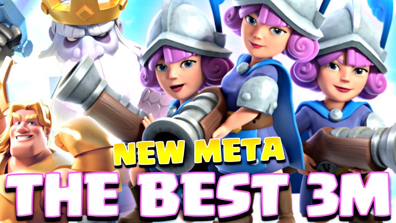 the best 3 musketeers deck in the new meta!