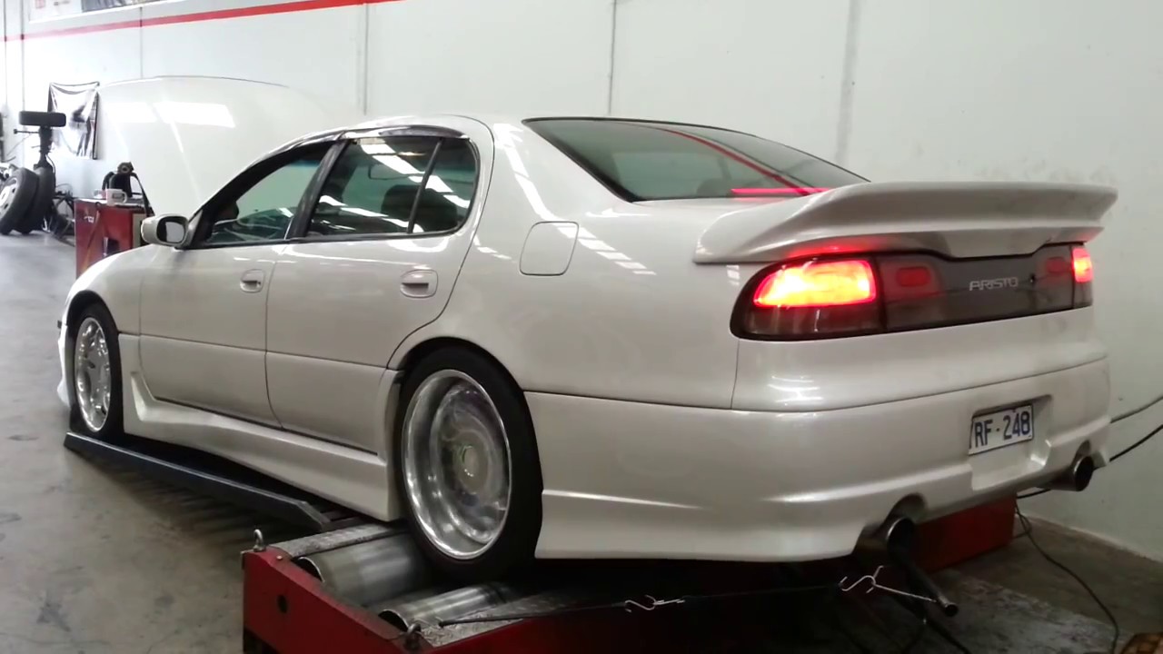 Dyno stock Aristo 2jz gte rear view