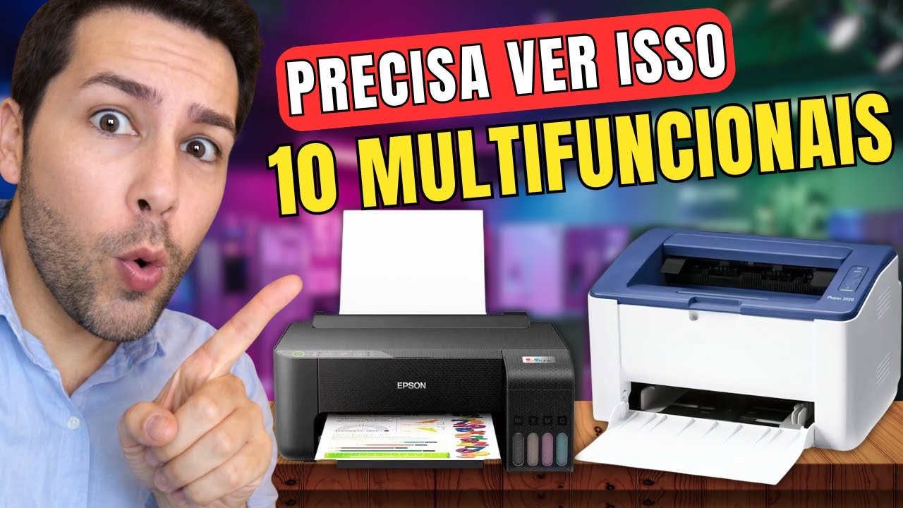 TOP 10 melhor impressora multifuncional 2026! Qual melhor impressora multifuncional custo benefício?
