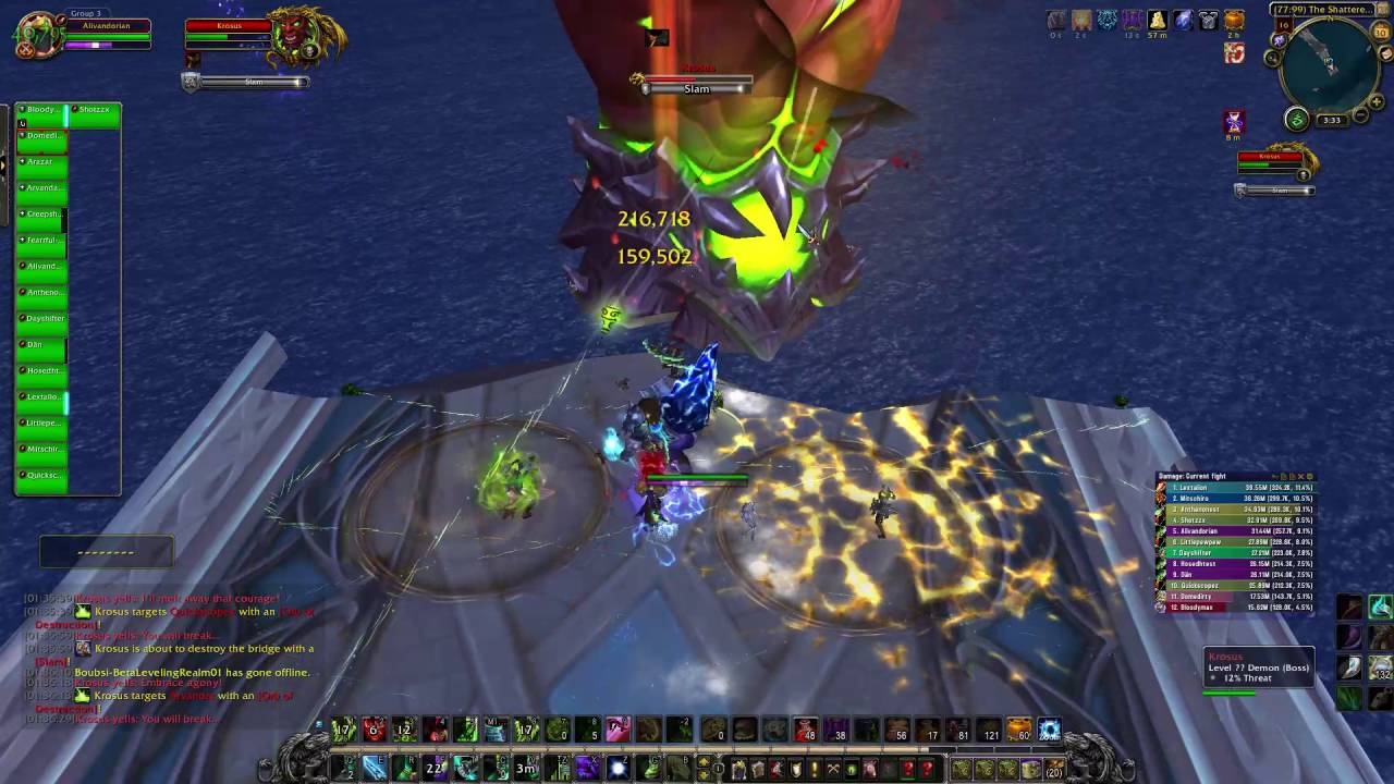 Krosus Kill WoW The Nightspire