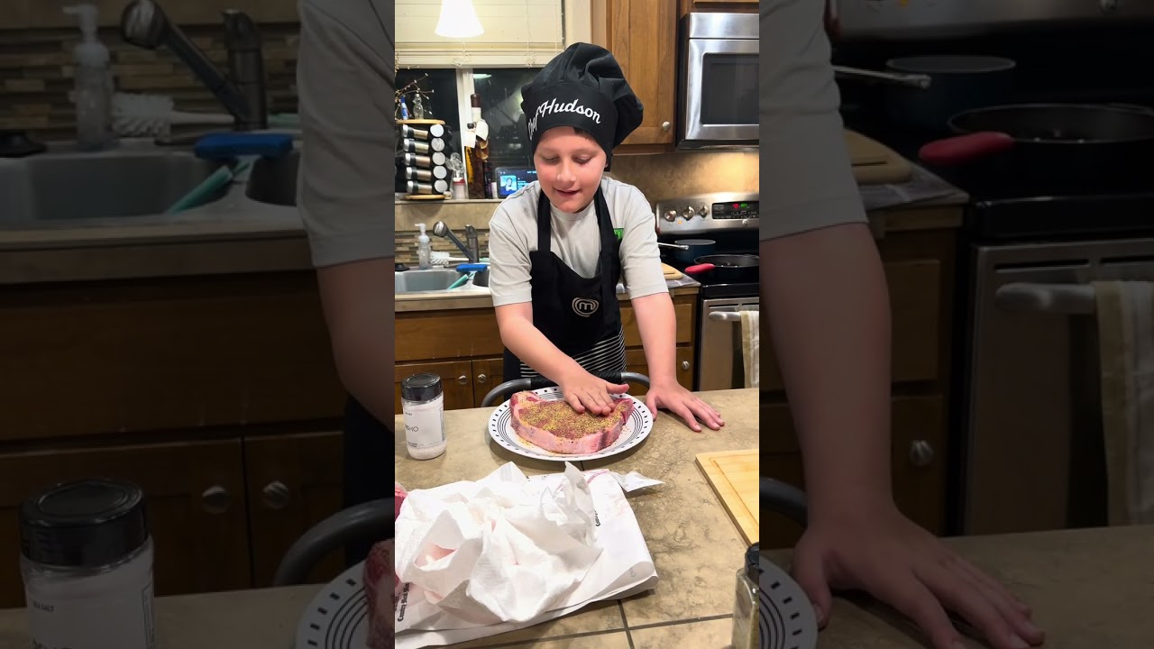 Chef Hudson Cooks Steak