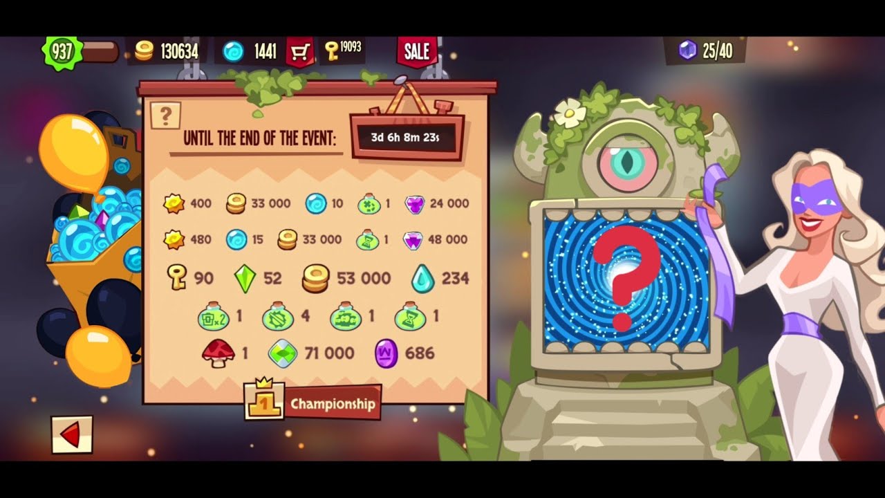 King Of Thieves - The Living Totem 25/25 - Destroying All The 25 Dungeons