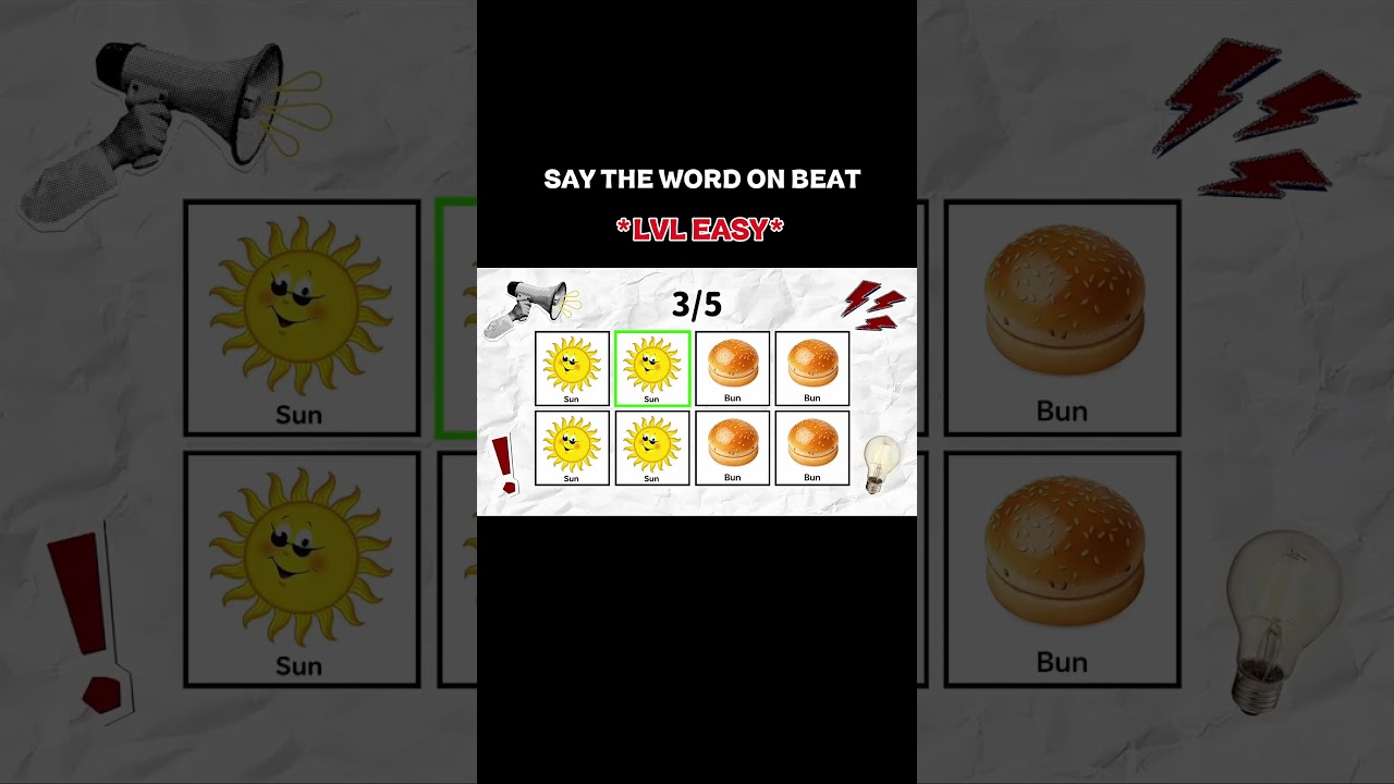 Say The Word On Beat | EASY