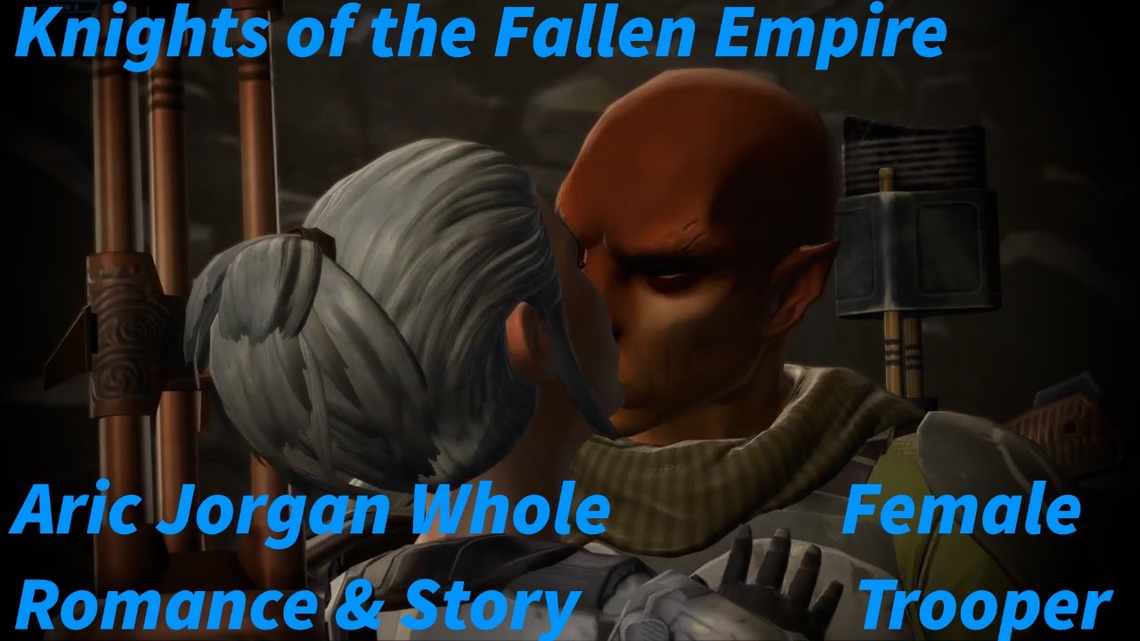 SWTOR KOTFE - WHOLE Aric Jorgan Romance & Story (Female Trooper)