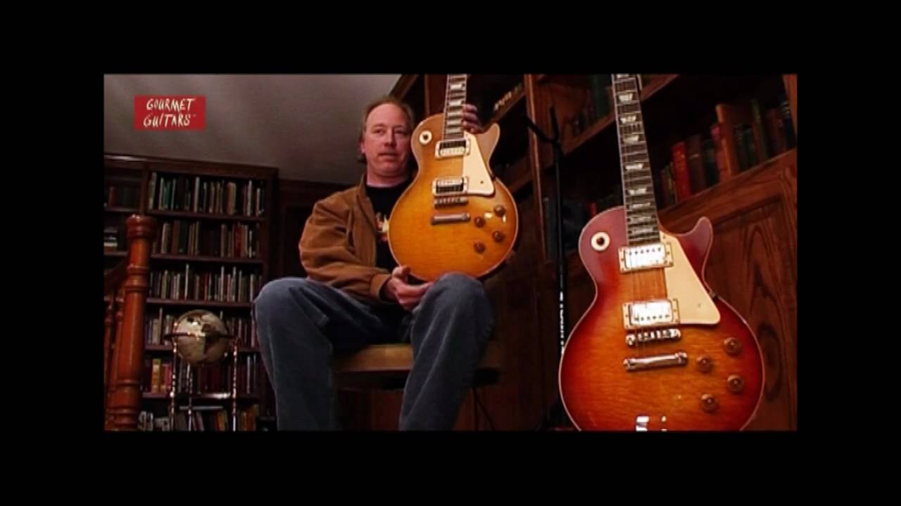 TOM WITTROCK | Gibson Les Paul 1958 1959 1960 COLOR & FLAME - Sandy 9-1228