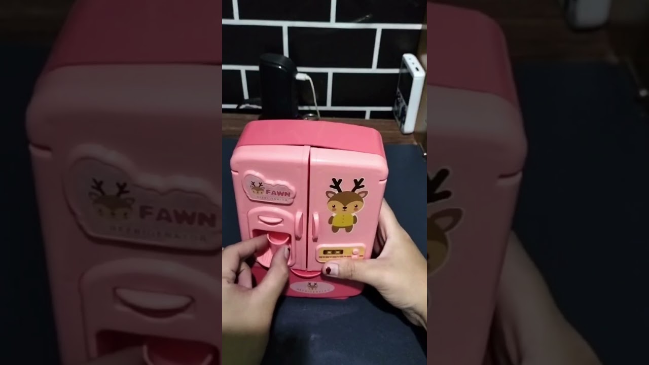NICE & CUTE MINI FRIDGE PRETEND 😁😁 #shorts #asmr #satisfying #viral #trending #foryou