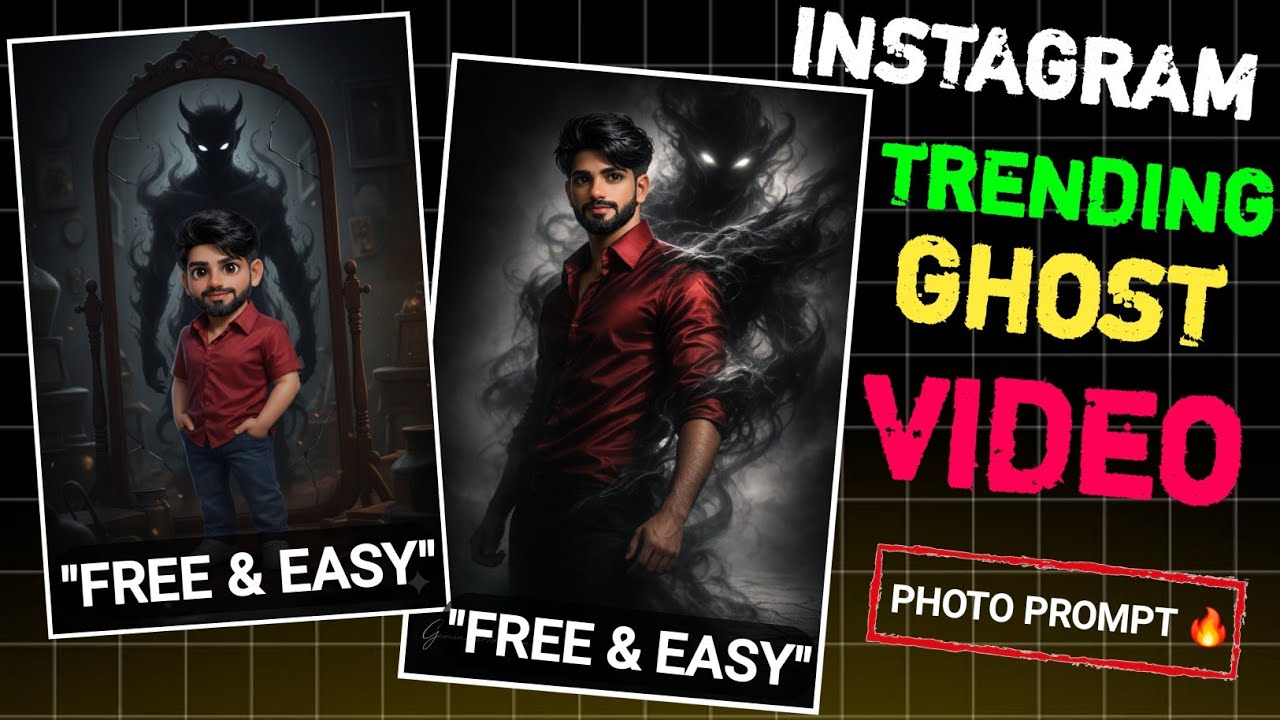 Ghost Ai Photo Editing Tutorial | Instagram Trending Ghost Ai Photo Prompt | Horror Gemini Prompt