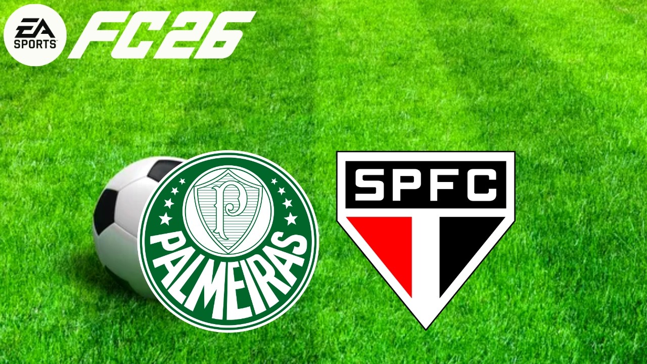 🔴 PALMEIRAS X SAO PAULO CAMPEONATO PAULISTA 2026 SIMULAÇÃO FUTEBOL EA FC 26