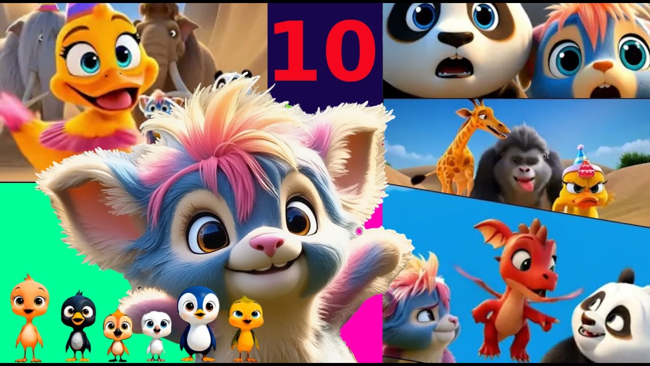 🎬 **Кубоки, 10 серия | Великое финальное приключение на Солнечном острове 🌞🐼✨ | Панда, як и друзья**