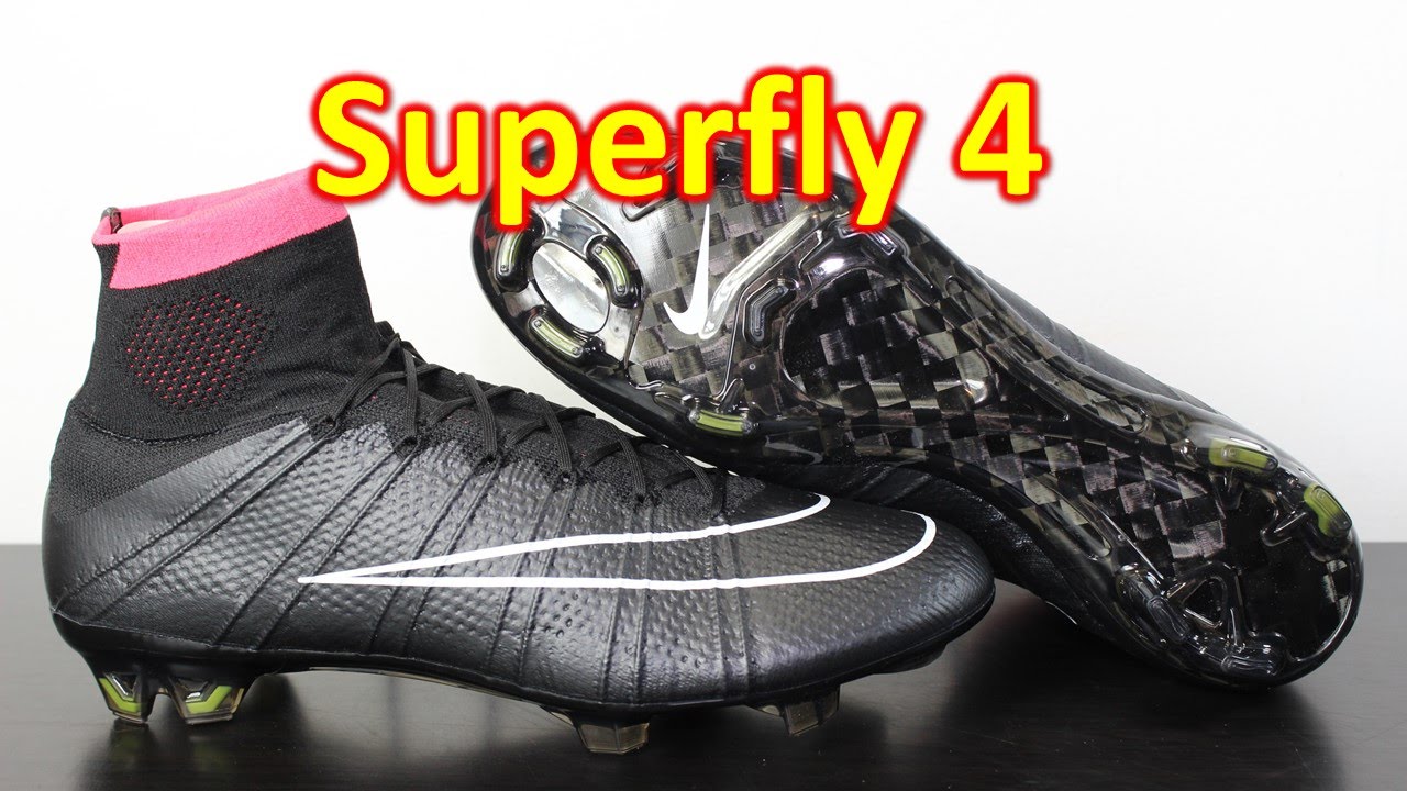 Nike Mercurial Superfly 4 Stealth Pack Black/Hyper Punch - Unboxing + On Feet