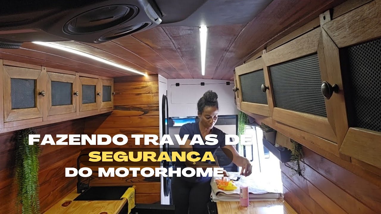 DIY  ( faça você  mesmo  )DE TRAVAS DE SEGURANÇA PARA MOTORHOME