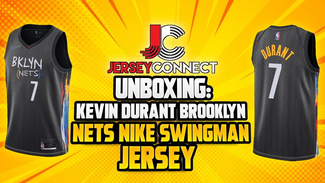 UNBOXING: Kevin Durant Brooklyn Nets Nike Swingman City Edition Jersey