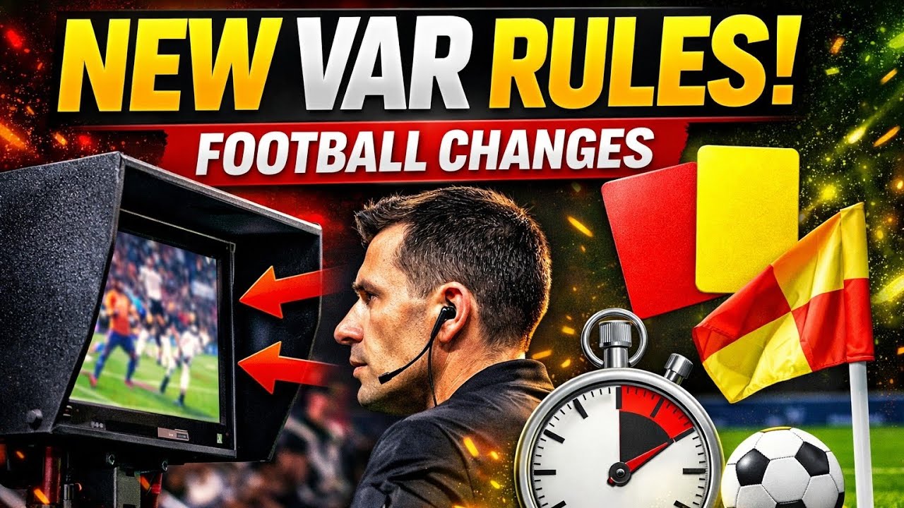 IFAB Confirms Major VAR Rule Changes: New VAR Rules Approved Before 2026 World Cup