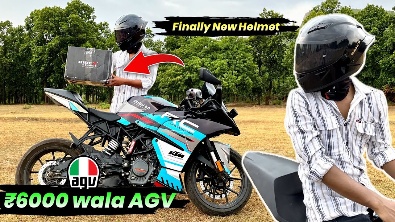 Best Looking Black Helmet | Ridex Titanium Helmet | GoPro wala Rider