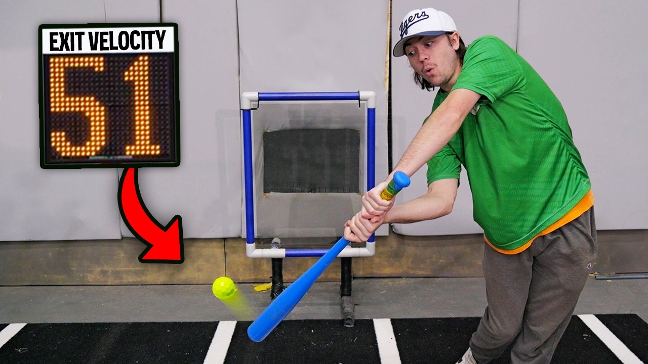 Home Run Derby, but the LOWEST Exit Velocity Wins