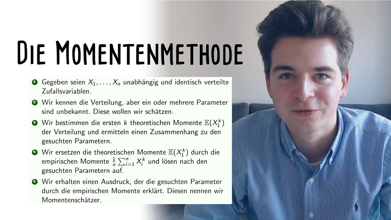 Wie funktioniert die Momentenmethode? 🤔