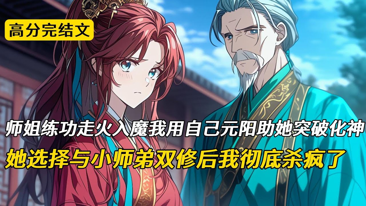 大师姐练功走火入魔那天，我甘愿用自己的元阳帮助她突破化神。代价是我五百年的修为作废。大师姐指天发誓，要与我结为道侣，帮我重走仙途。可她出关那天晚上，却搂着小师弟进了洞府#完结文 #小说#修仙
