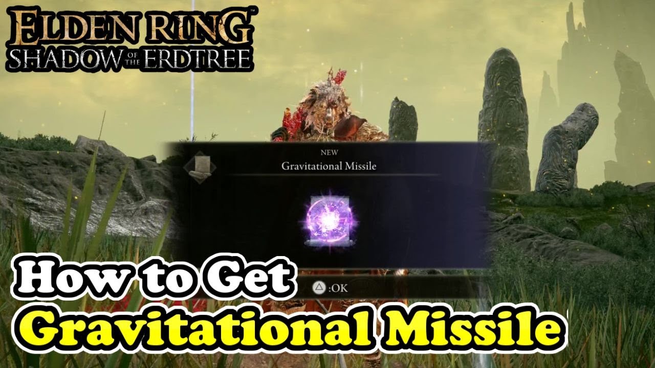 Gravitational Missile Location Elden Ring Shadow of the Erdtree DLC (Hinterland Secret Area)