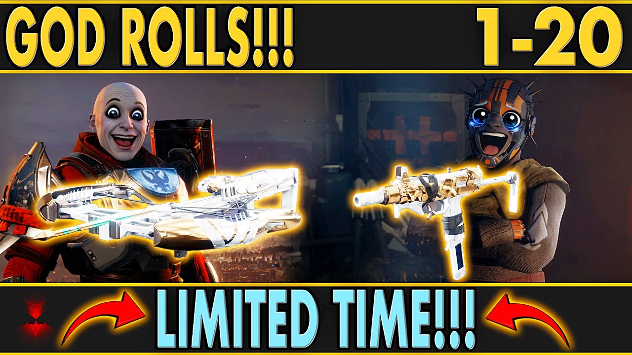 BUY THESE NOW! 🛑 Massive God Rolls at Zavala & Banshee!