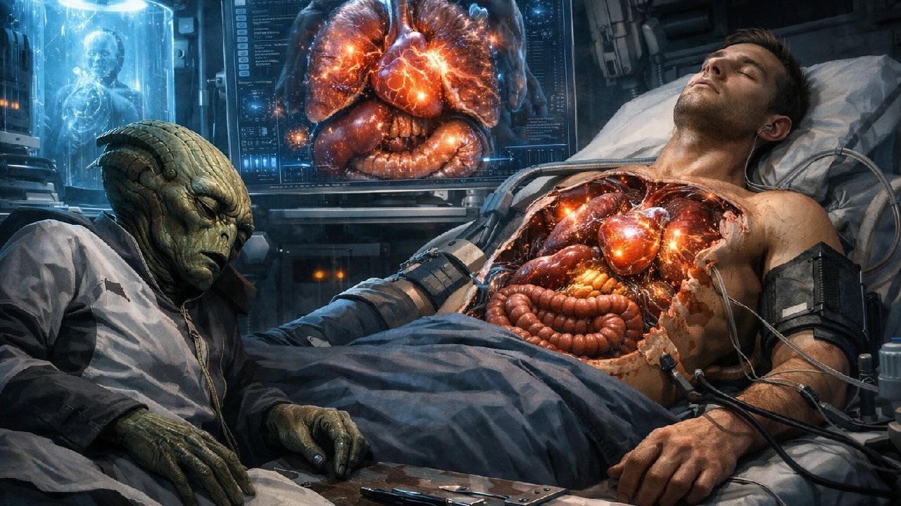 The Alien Surgeon Fainted After Discovering Human Organs Can Actually Regenerate Alone | Sci-Fi Vers