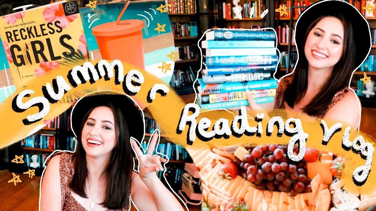 Summer Reading Vlog! | Picnics, Ice Cream Parties, and Poolside Summer Days ☀️