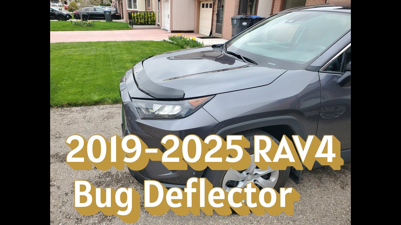 2019-2025 Toyota Rav4 DIY Bug Deflector Installation