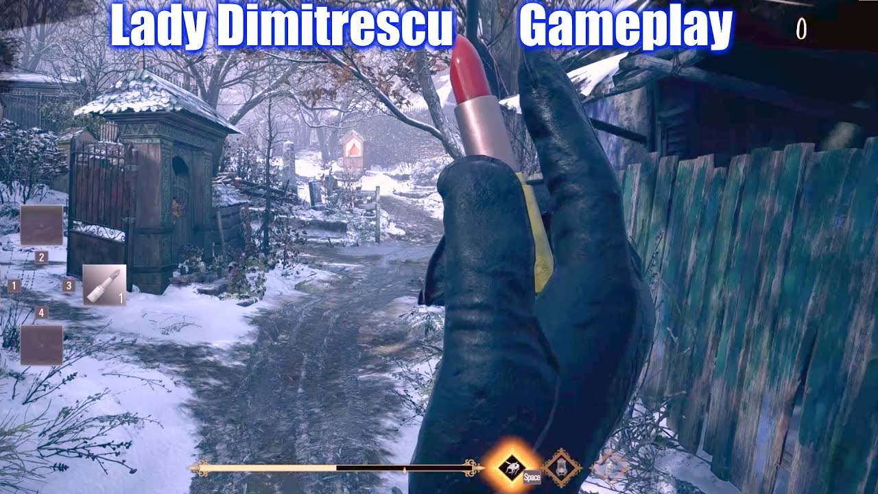 Playing as Lady Dimitrescu - Resident Evil 8 Village Winter's Expansion DLC