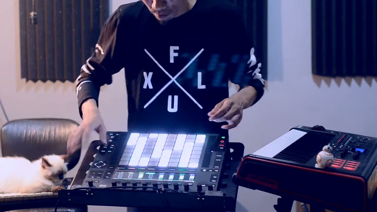 The Box (Orbital) - Torma performance with Push 2, Ableton Live & Impulse