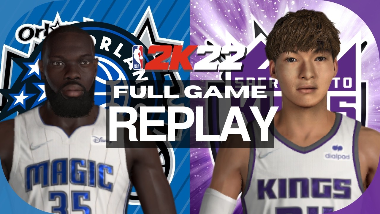 MAGIC at KINGS | FULL GAME REPLAY | January 9, 2020 [NBA 2K22]