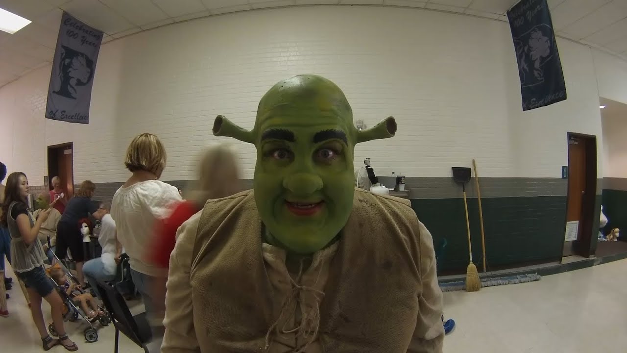 Becoming Shrek - prosthetics and makeup timelapse