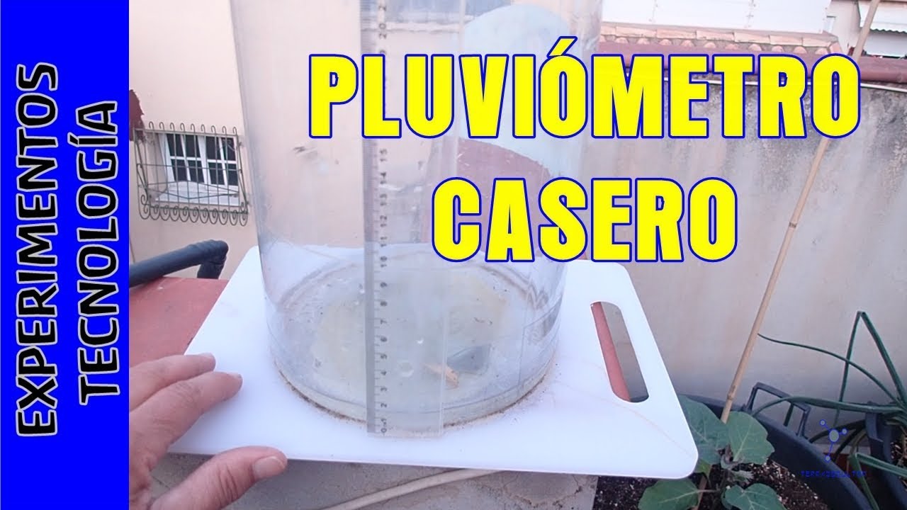 Pluviometro CASERO