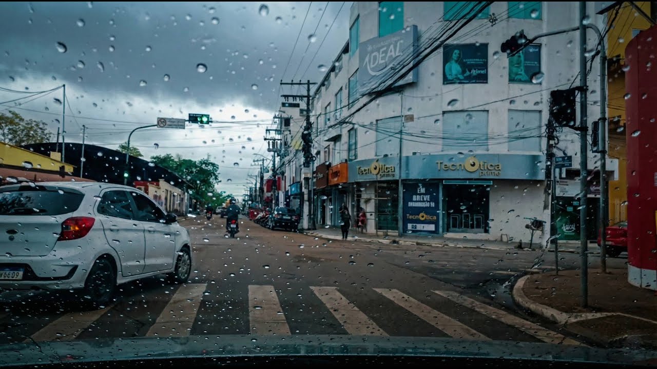 ЧУТЬ НЕ ВРЕЗАЛИСЬ! 😡 Наглый Водитель в Бразилии - 4K ASMR Driving