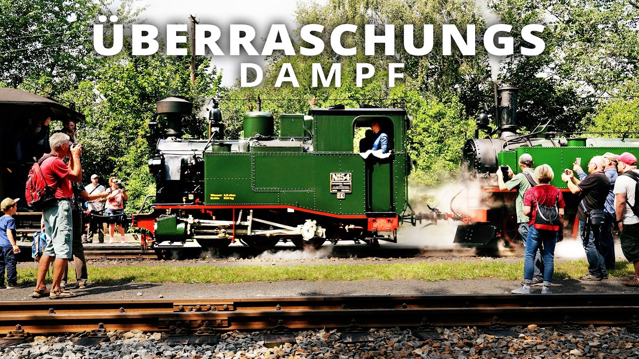 Historik Mobil 2024 - viel Dampf bei der Zittauer Schmalspurbahn