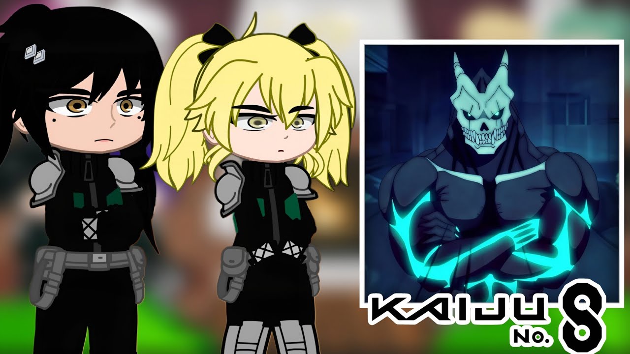 Kaiju No.8 Reacts to Kafka Hibino || Gacha reaact || Kaiju No.8