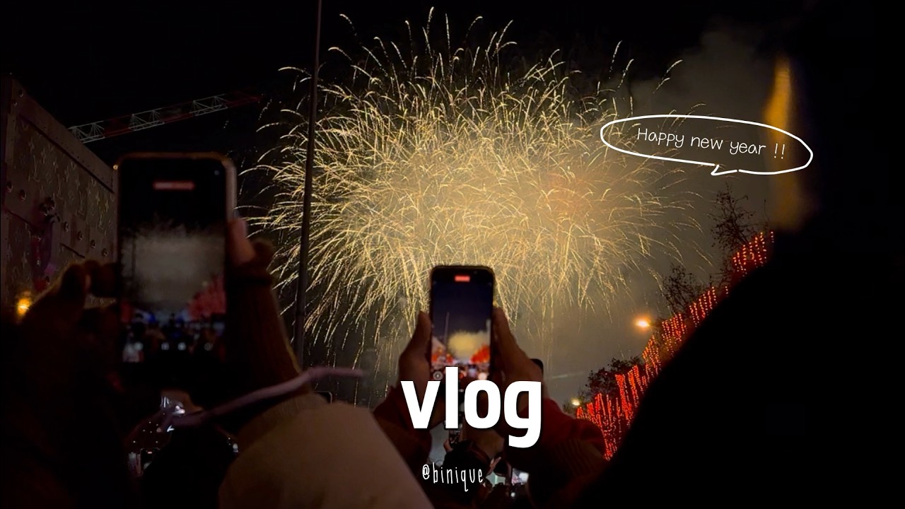 vlog) 프랑스 2026 개선문 카운트다운, 교환러의 파리 맛집 뿌수기 l 프랑스 리옹 교환학생 🇫🇷
