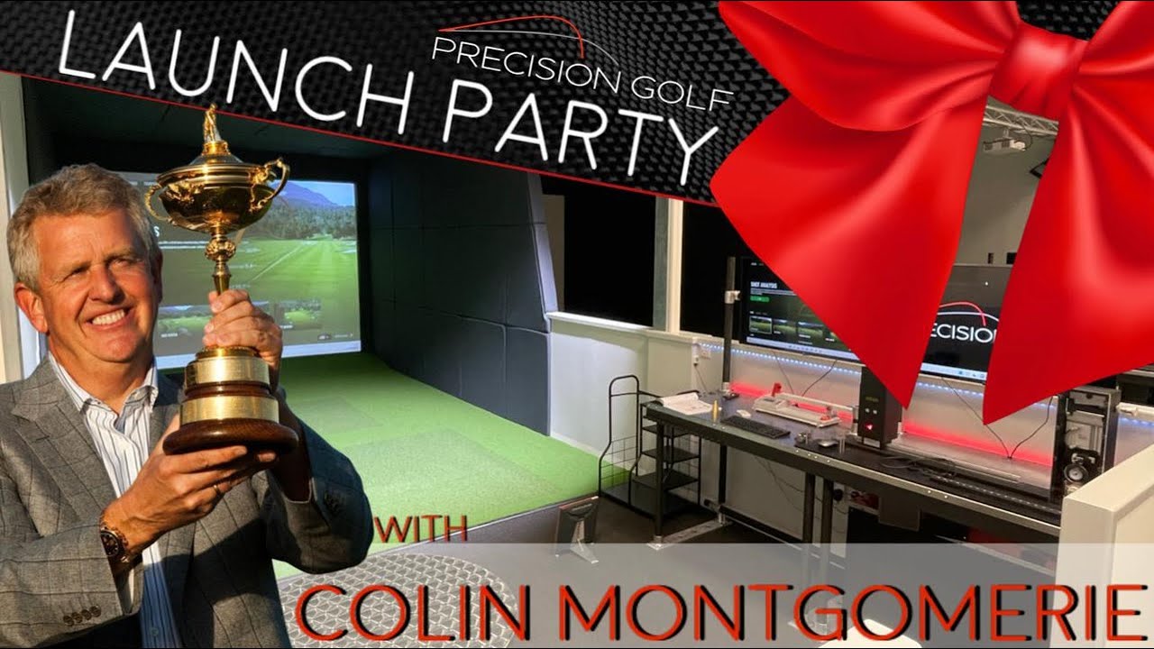Precision Golf LAUNCH PARTY with Colin Montgomerie
