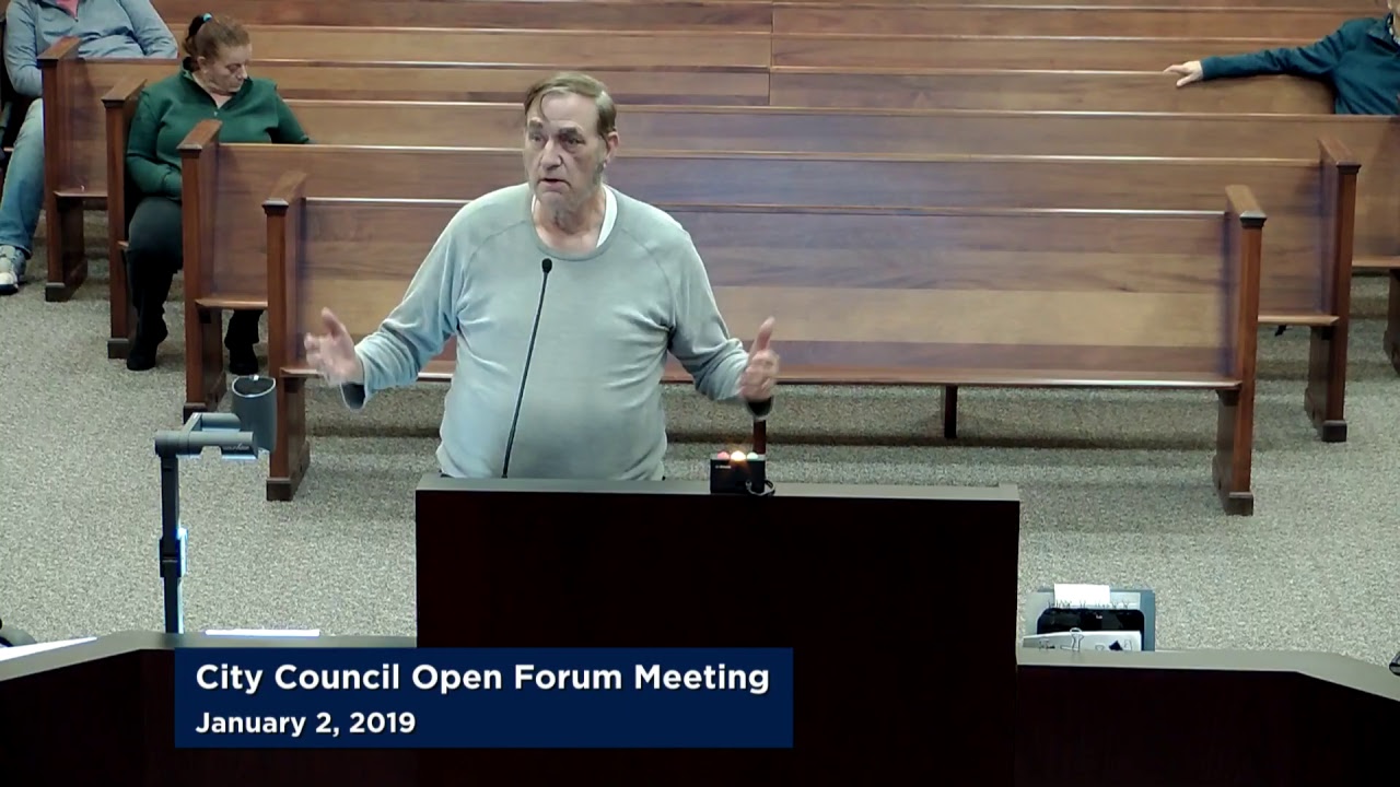 Roswell City Council: Open Forum Meeting (January 2, 2019)