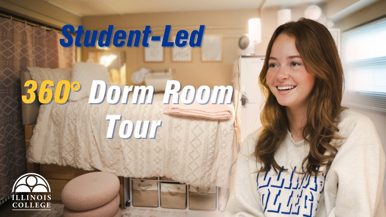 Step Inside an Illinois College Dorm Room | 360° Student Tour