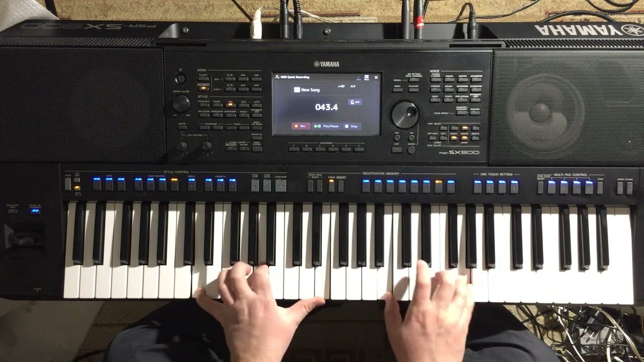 Странник (Пресняков) PSR-SX900 Гитара