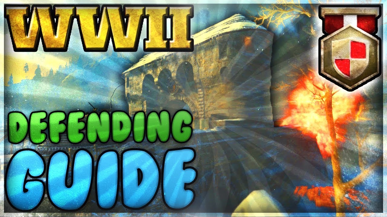 CoD WW2: Operation Griffin War Mode Guide / Tips (Defending)