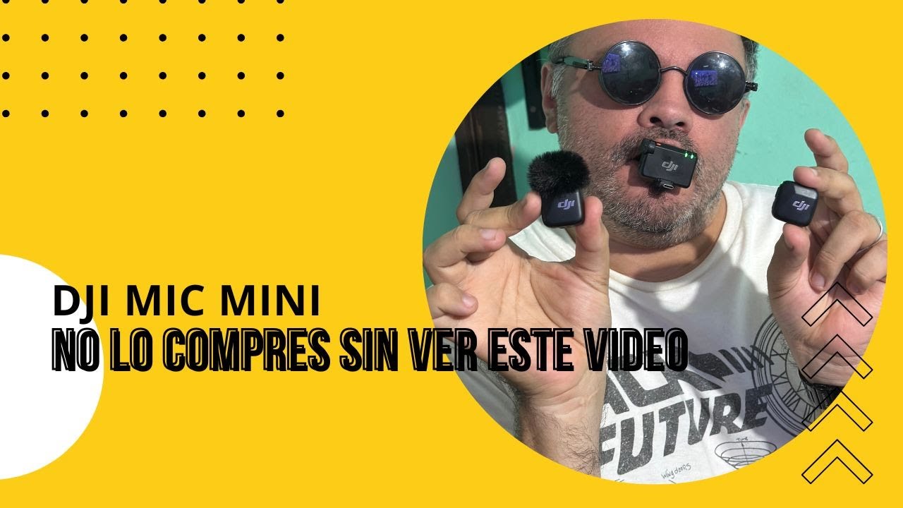 DJI MIC MINI - PODEROSO PEQUEÑO Y PORTABLE - UNBOXING Y RESEÑA EN ESPAÑOL - ARGENTINA 🇦🇷