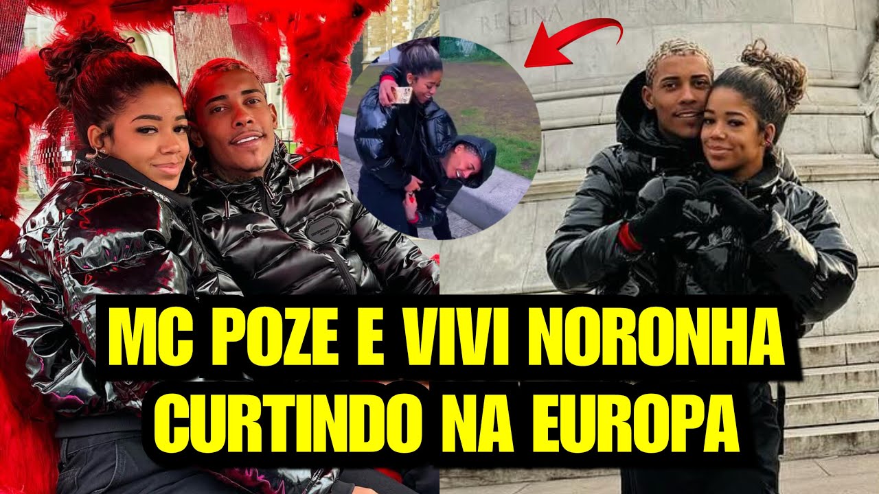 (ELES SÃO MUITO RESENHA 😂❤) MC POZE E VIVI NORONHA EM LONDRES