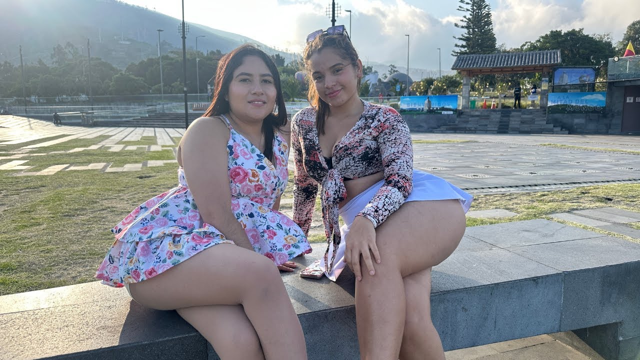 Nos encontramos con mi amiga en este lugar y mira lo que paso 