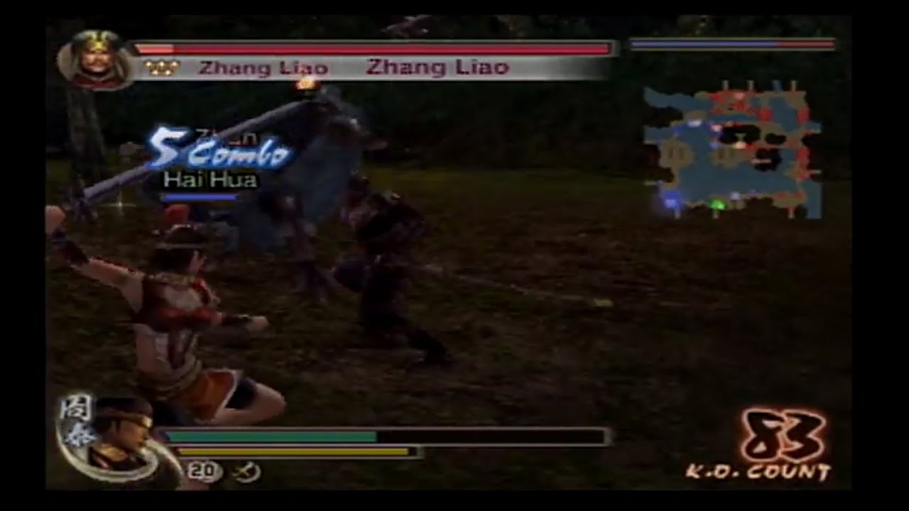 Dynasty Warriors 5:XL - Battle of Ru Xu Kou | Zhou Tai