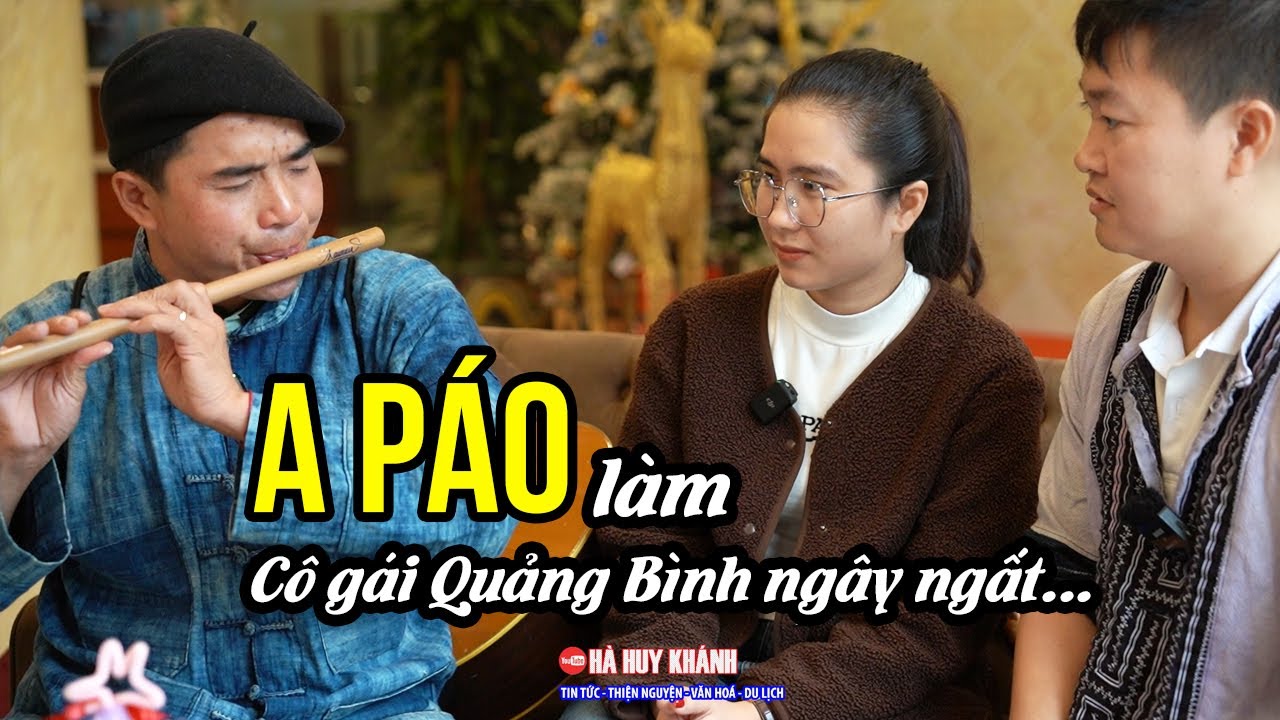 Cô gái Quảng Bình bất ngờ được A PÁO hát tặng khiến lòng lâng lâng ngây ngất...