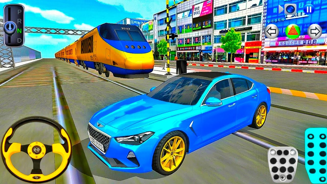 Car to Bullet Train Travelling - 3D Driving Class simulation 2026 - Best Android iOS car Gameplay