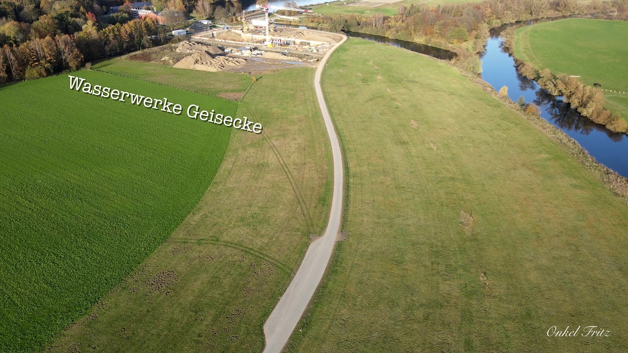 Schwerte entlang der Ruhr November 2020 mit der DJI Mavic Air 2 4k