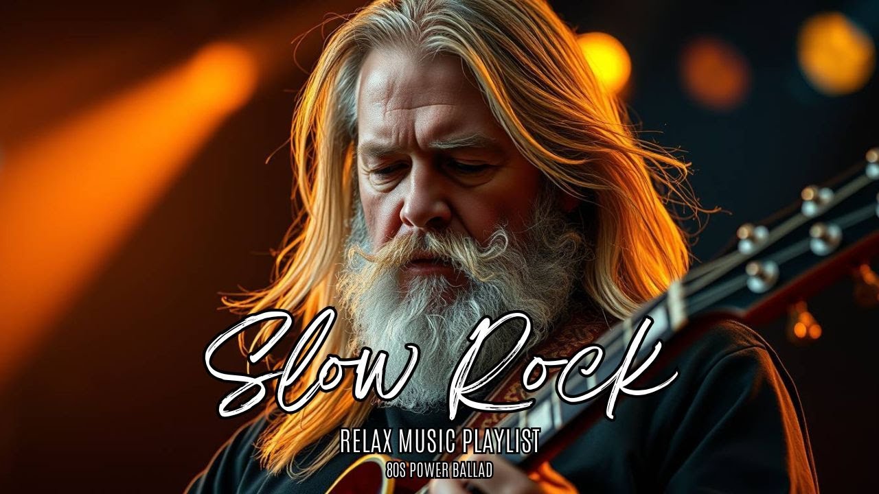 🎸 Slow Rock & Classic Rock Ballads Playlist | Emotional Love Songs That Touch Your Soul🔥