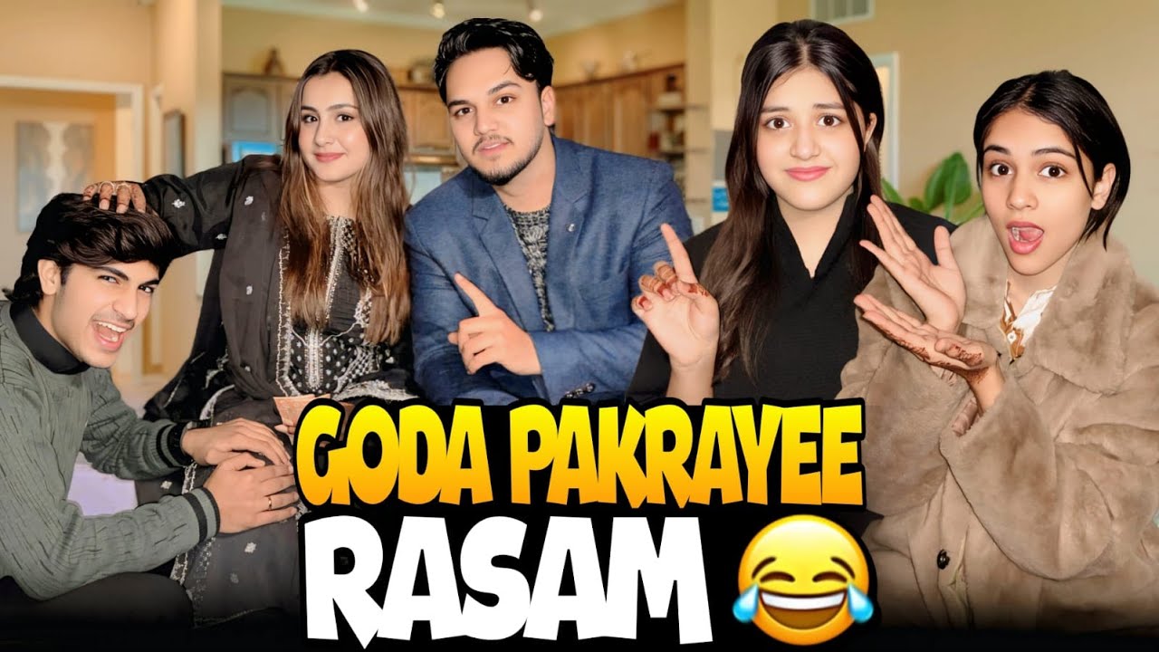 ABUBAKAR NE KI RASM GODA PAKRAYEE // OR MU DIKHAYEE MA KIA GIFT DIYA BHABHI KO