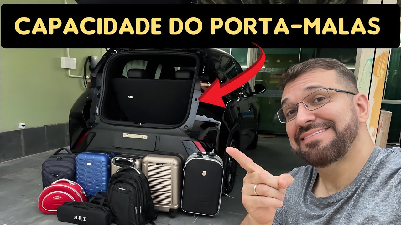 DOLPHIN MINI TESTEI A CAPACIDADE DO PORTA-MALAS 👊🏼  #byd #dolphin #dolphinmini